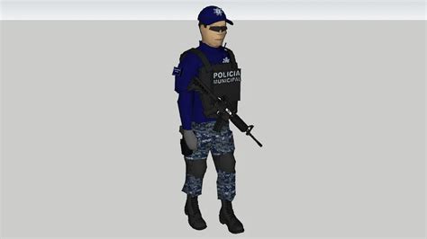 Policia Municipal De Jesus Maria Jalisco 3D Warehouse