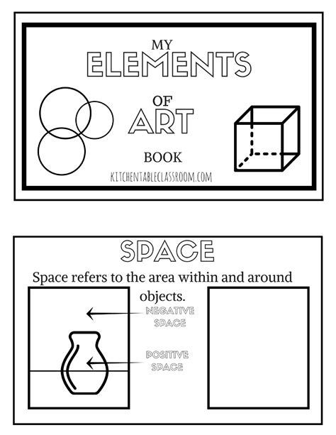 Printable Elements Of Art Worksheets