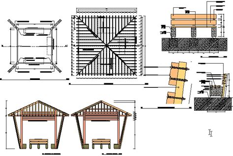 Planos de Pergola en Pérgolas fuentes y elementos decorativos