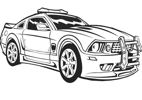 Get This Printable Police Car Coloring Pages 00467