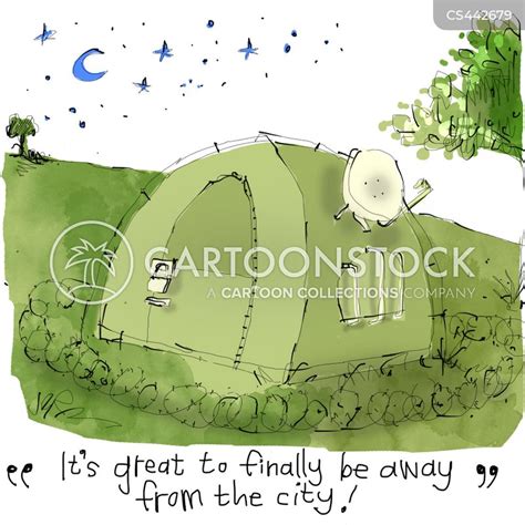 Tents Cartoons and Comics - funny pictures from CartoonStock