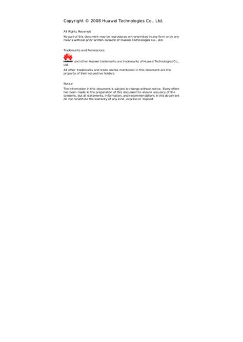 Huawei Ec821 User Manual