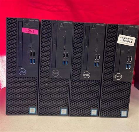 Qty Dell Optiplex Towers Sierra Auction Management Inc