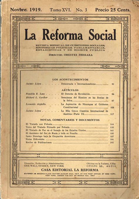 La Reforma Social Ephemera Biblioteca E Arquivo De Jos Pacheco Pereira