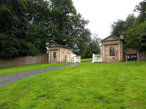 New Hall Gates To Chirk Park Chris Andrews Geograph Britain And