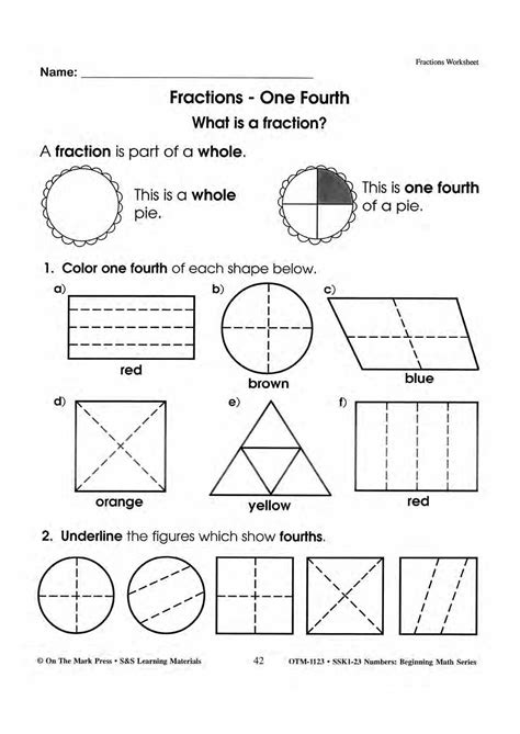 Free Worksheets For Comparing Or Ordering Fractions Worksheets Library