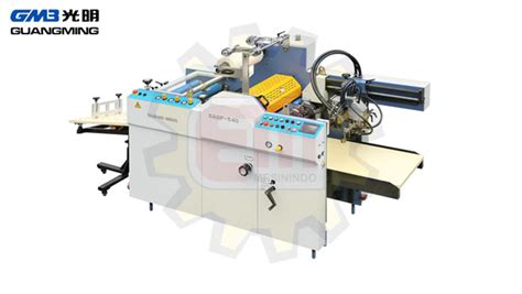 Sadf 540 Sadf 540 Fully Automatic Laminator Machine Eka Maju Mesinindo