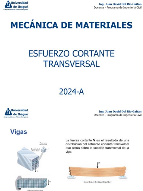 Esfuerzo Cortante Transversal Descargar Gratis Pdf Viga Estructura