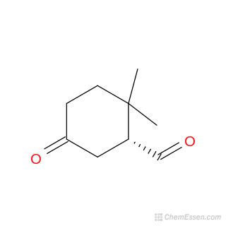 1R 2 2 Dimethyl 5 Oxocyclohexane 1 Carbaldehyde SDF Mol File