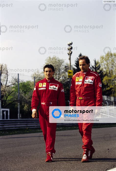 Jean Alesi And Gerhard Berger 1995 F1 Motorsport Images