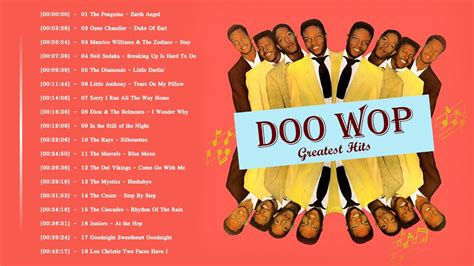 Doo Wop Greatest Hits Best Doo Wop Songs Of All Time Youtube