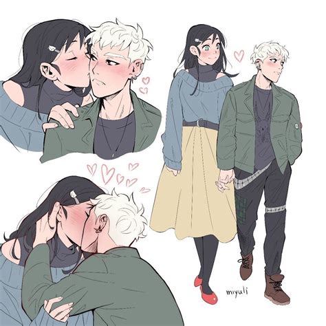 Miyuliart On Twitter Cute Couple Art Character Design Cute Art