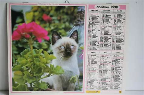 CALENDRIER DES POSTES Almanach Du Facteur 1990 EUR 3 00 PicClick FR