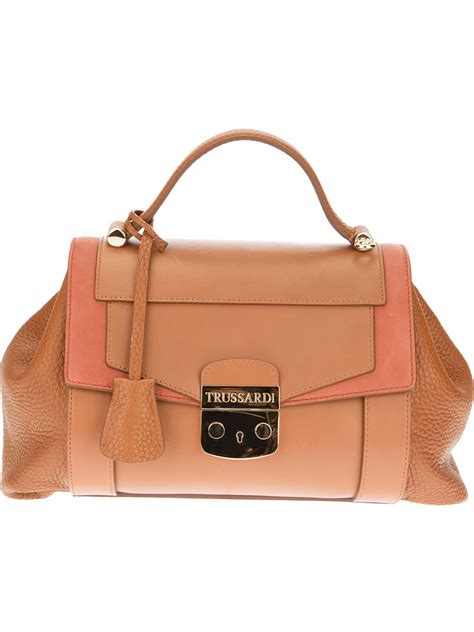 Lyst - Trussardi Small Lucinda Tote Bag in Brown