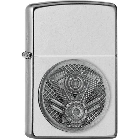 Lighter Zippo Motor Emblem Haddocks Lightershop