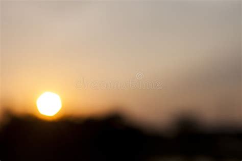 Blurry of the Sunset. stock image. Image of outdoor - 147846587