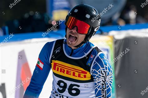 Cesar Arnouk Lbn Competing Telepass Fis Editorial Stock Photo Stock