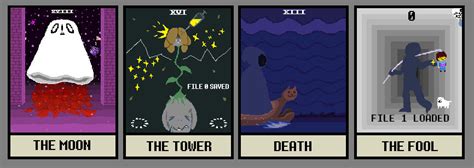 Undertale Tarot Cards 3 by Horbiflorbin on DeviantArt
