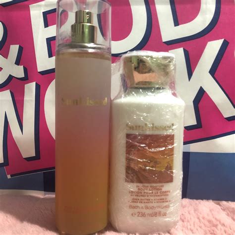 Set Bath And Body Works Sunkissed Beauty And Personal Care Bath And Body