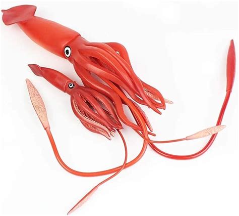 Geminiandgenius Squids Marine Animal World Toys Realistic