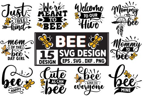 Bee Svg Bundle Honey Bee Svg Bundle Graphic By T Shirt Design Bundle · Creative Fabrica