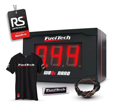 Fueltech Wide Band Nano Pro S Sonda Wideband C Chicote Mebuscar Brasil