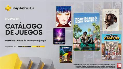 Ps Plus Extra Y Premium Octubre De Reunimos Y Ordenamos Los