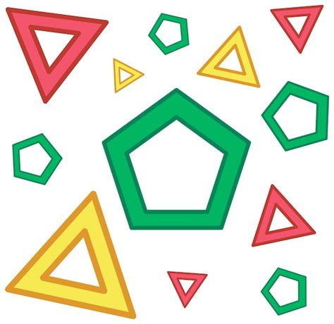 Patrón De Formas Geométricas De Colores Vector Gratis