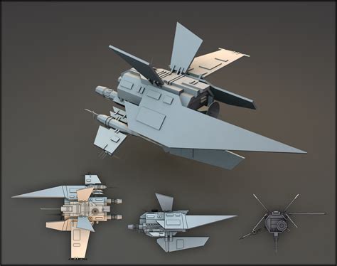 Wing Commander Kilrathi Communications Ship by Kharcov on DeviantArt