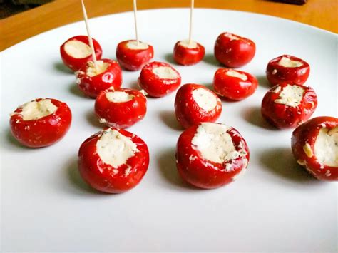 Peppadew (Piquante) Peppers with Feta - Cooking to Entertain