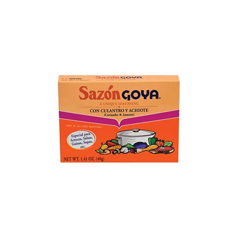 Saz N Con Culantro Y Achiote Goya G Oz Supermarket Es