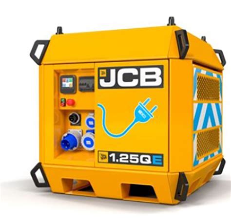 Jcb E Tech Powerpack Generators Construction Machinery Jcb Plant