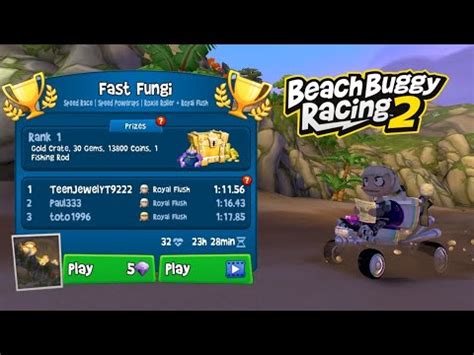 Beach Buggy Racing Fast Fungi Event Speed Race Youtube