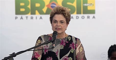 Jornal Nacional Dilma volta a dizer que impeachment é golpe e chama