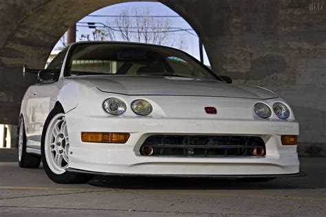 White on White: Bespoke Acura Integra with Stylish Exterior Tweaks ...