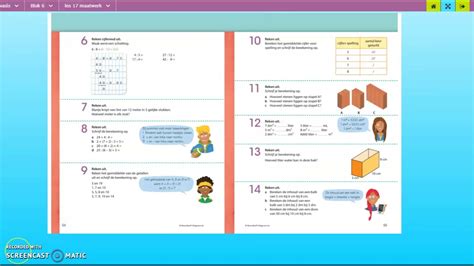Getal En Ruimte Blok Les Maatwerk En Pluswerk Youtube