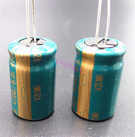 2pcs 5pcs 6 3v 4700uf 12 5 20mm Low Esr Impedance High Frequency