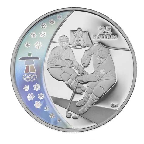 2007 Canada Sterling Silver 25 Coin Vancouver 2010 Olympic Winter