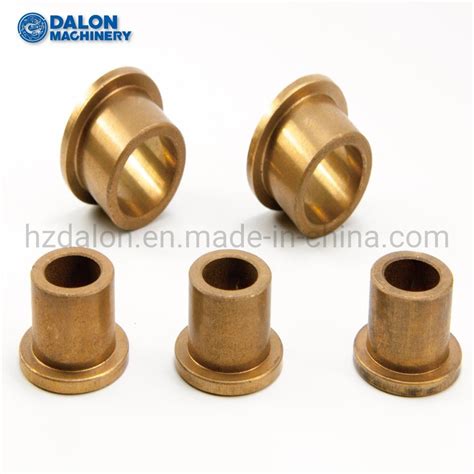 Flanged Linear Graphite Filled 841 Bronze Bearing Oil Bearing And Oil