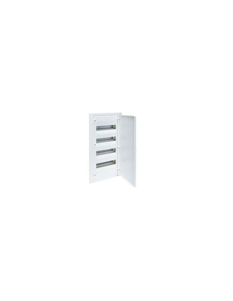 Caja Empotrable Hager 4 Filas 48M Puerta Opaca Blanca VF412PE