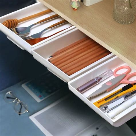 Jual FMFIT MIZU SHIROHIKIDASHI Under Desk Drawer Organizer Laci Tempel