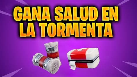 Gana Salud En La Tormenta Fortnite Desaf O Storm Racers Youtube