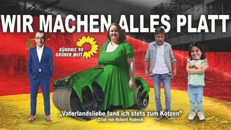 Gericht Spott Plakat Gegen Grüne Zulässig Globalmagazin