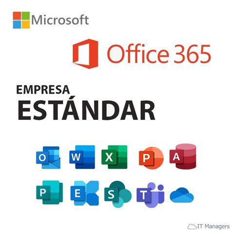 Microsoft Empresa Est Ndar Licencia Digital It Managers