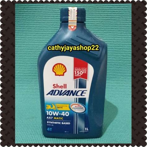 Jual Shell Advance Ax Matic Liter Di Seller Kjm Ciputat Kota