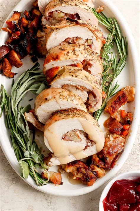 Thanksgiving Turkey Roulade W Stu Einfachbacken Vip