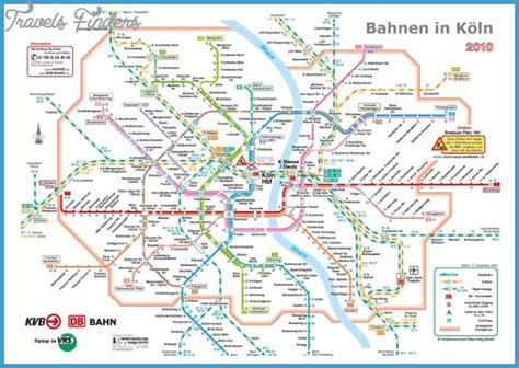 Cologne Subway Map - TravelsFinders.Com