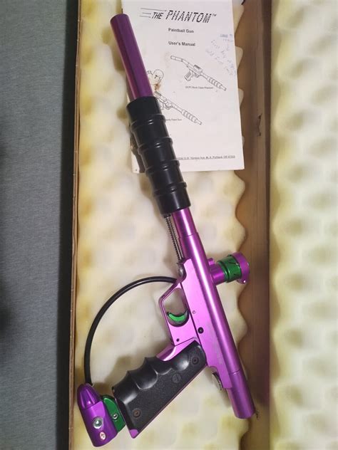 CCI Phantom Pump Paintball Marker Rare Pink Purp Original Box With New