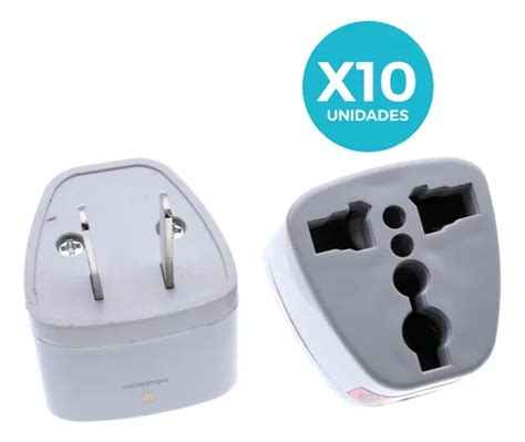 Adaptador De Corriente Convertidor 3 Patas A 2 Patas Enchufe MercadoLibre