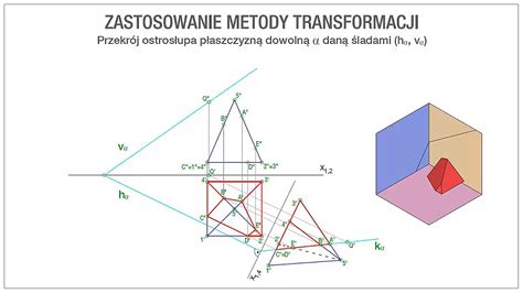 Geometria wykreślna Wstęp Rzuty Monge a Przenikanie wielościanów